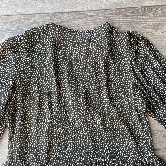 Zara Chiffon Polka Dots Tunics  Mini Dress - Picture 14 of 15